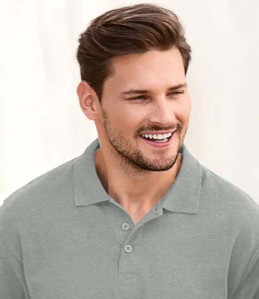 Elegantes Poloshirt für Herren - 3-Knopf-Verschluss