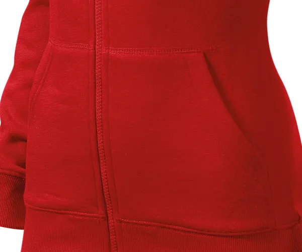 Damen Hoodie mit Kapuze - Taschen im Känguru-Stil