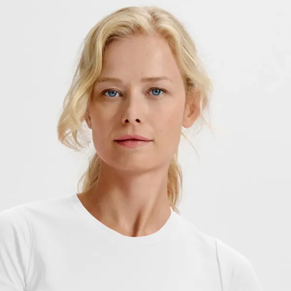 Damen Sport T-Shirt - Klassischer Rundhalsausschnitt