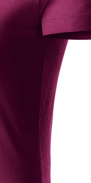 Damen T-Shirt, Bio-Baumwolle - Schnitt mit Seitennähten