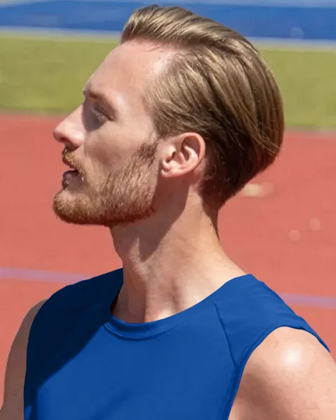 Herrentop - Klassischer Rundhalsausschnitt