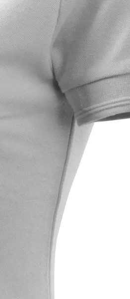 Damen elegantes Poloshirt - Schnitt mit Seitennähten