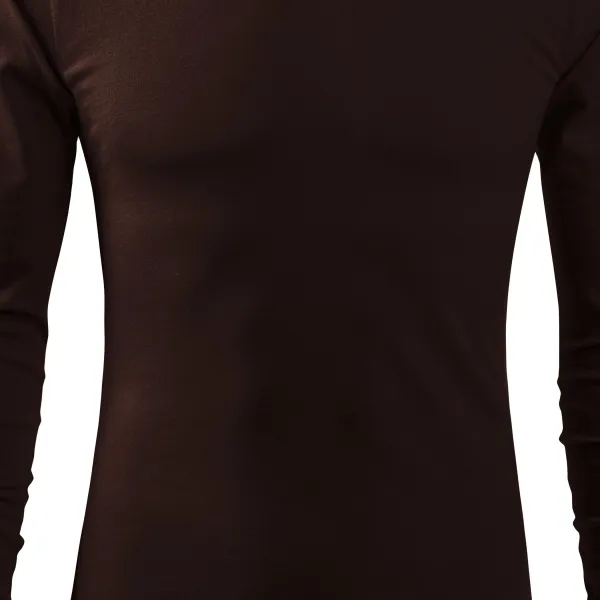 Langärmliges T-Shirt für Männer - Leicht taillierter Schnitt