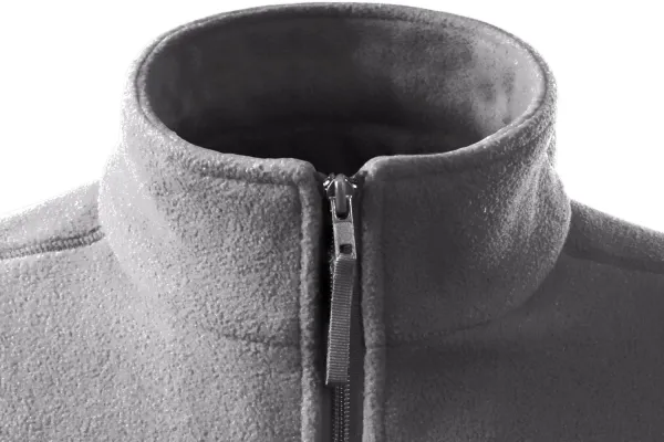 Klassische Fleeceweste - Reißverschluss bis zum Kinn