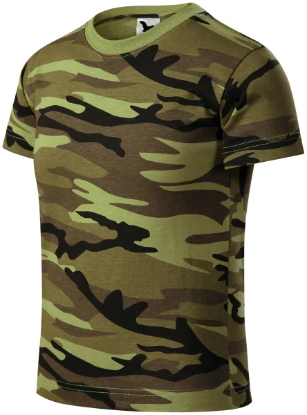 T-Shirt der Camouflage-Kinder - Kinder Camouflage T-Shirt nicht nur für den Wald