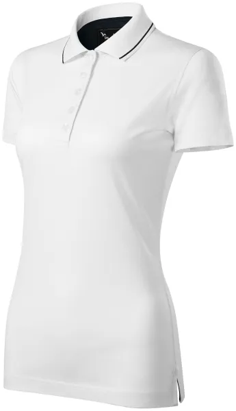 Damen elegantes mercerisiertes Poloshirt - Interessantes Damen-Poloshirt für jeden Tag