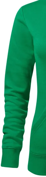 Damen Sweatshirt mit Kapuze ohne Reißverschluss - Klassische lange Ärmel