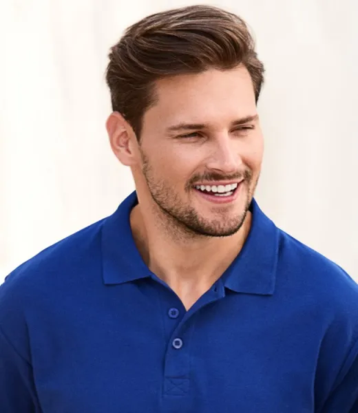 Elegantes Poloshirt für Herren - 3-Knopf-Verschluss