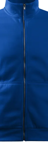 Herren Sweatshirt ohne Kapuze - Metallreißverschluss