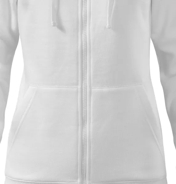 Damen Hoodie mit Kapuze - Taillierter Schnitt mit Seitennähten