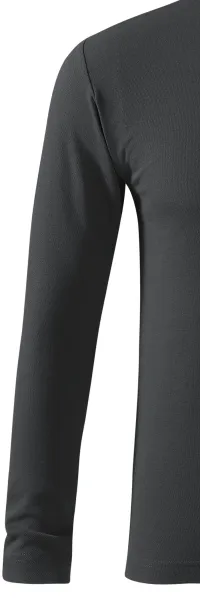 Grobes Poloshirt für Herren mit langen Ärmeln - Klassische lange Ärmel