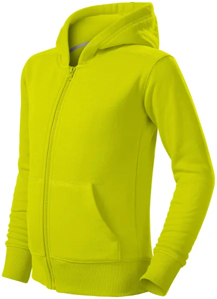 Kinder Sweatshirt mit Kapuze - Kinder-Sweatshirt mit Reißverschluss und Kapuze