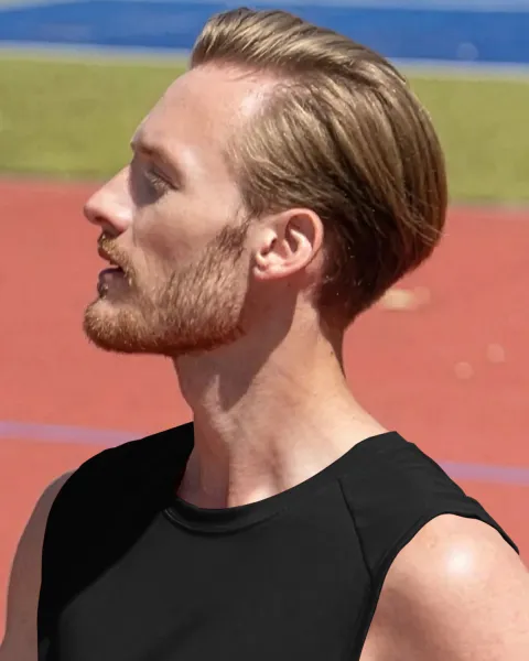 Herrentop - Klassischer Rundhalsausschnitt