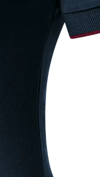 Damen-Poloshirt mit Bomberkragen - Mit Seitennähten geschnitten