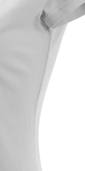 Damen T-Shirt mit sehr kurzen Ärmeln - Schnitt mit Seitennähten