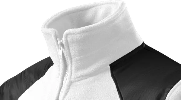 Sport Jacke - Hochgestellter Kragen zum Schutz vor Kälte im Nacken