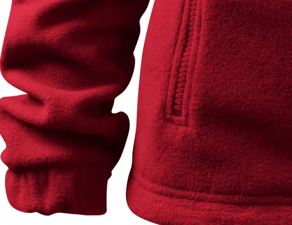 Damen Fleecejacke - Lange Ärmel mit elastischen Bündchen