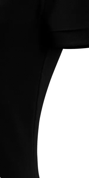 Damen einfaches Poloshirt - Mit Seitennähten geschnitten