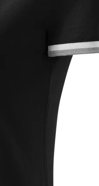 Damen Poloshirt mit Stehkragen - Mit Seitennähten geschnitten