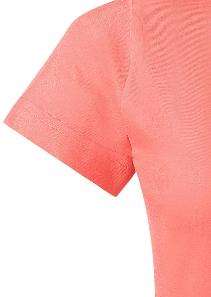 Damen einfaches T-Shirt - Klassische kurze Ärmel