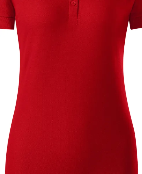 Damen eng anliegendes Poloshirt - Schmale, konische Passform