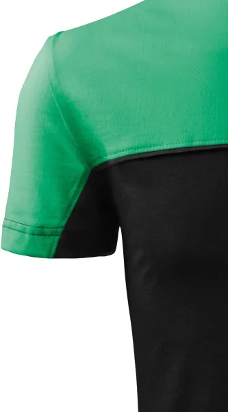 T-Shirt mit zwei Farben - Klassische kurze Ärmel