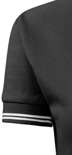 Kontrast-Poloshirt für Damen - Klassische kurze Ärmel