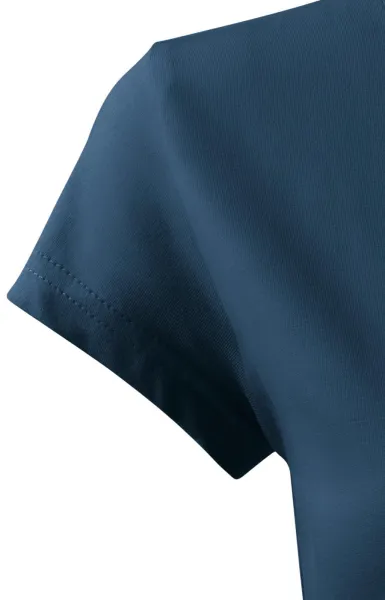 Damen trendy T-Shirt - Sehr kurze Ärmel