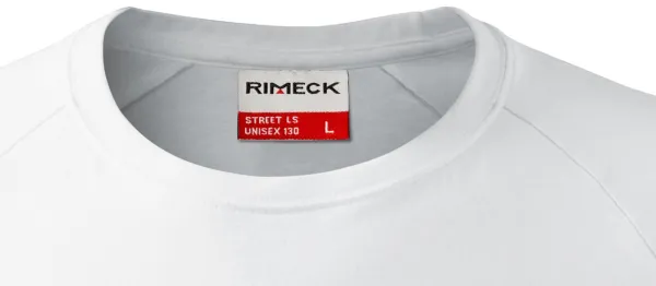 Herren Kontrast T-Shirt mit langen Ärmeln - Klassischer Rundhalsausschnitt