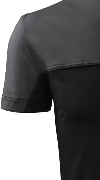 T-Shirt mit zwei Farben - Klassische kurze Ärmel