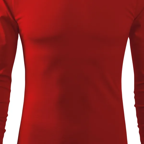 Langärmliges T-Shirt für Männer - Leicht taillierter Schnitt