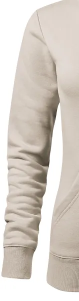 Damen Sweatshirt mit Kapuze ohne Reißverschluss - Klassische lange Ärmel