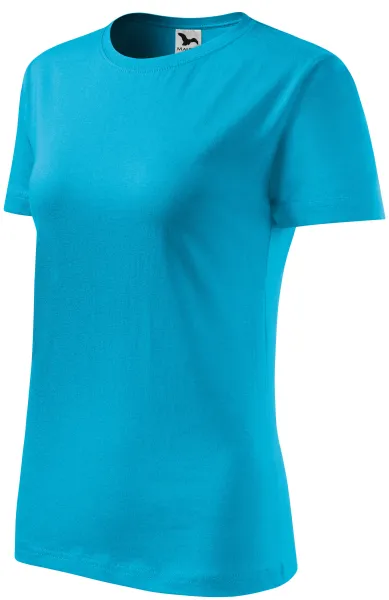 Damen klassisches T-Shirt - Damen Baumwoll-T-Shirt hauptsächlich für den Sommer