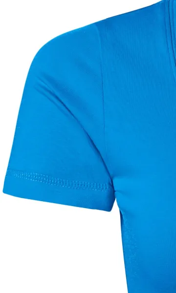 Damen T-Shirt mit Ziernähten - Kurze, taillierte Ärmel