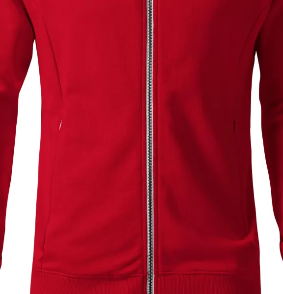 Herren Sweatshirt mit versteckten Taschen - Lockere Passform mit Seitennähten