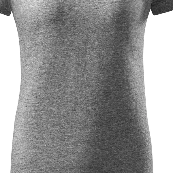 Damen einfaches T-Shirt - Sanft taillierter Schnitt