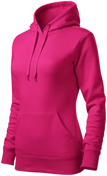 Damen Sweatshirt mit Kapuze ohne Reißverschluss - Damen-Sweatshirt ohne Reißverschluss und mit Kapuze
