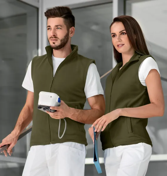 Klassische Fleeceweste - Unisex Fleeceweste – für Damen und Herren