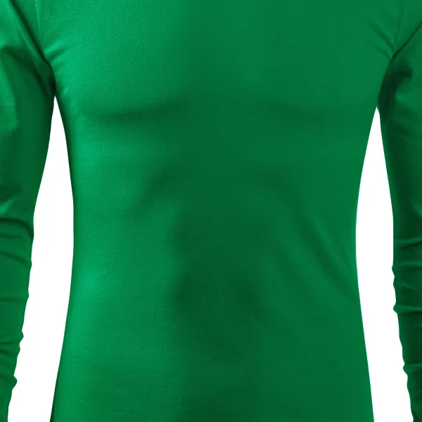 Langärmliges T-Shirt für Männer - Leicht taillierter Schnitt