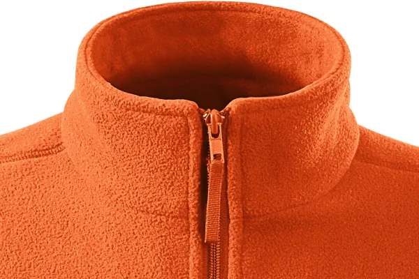 Klassische Fleeceweste - Reißverschluss bis zum Kinn