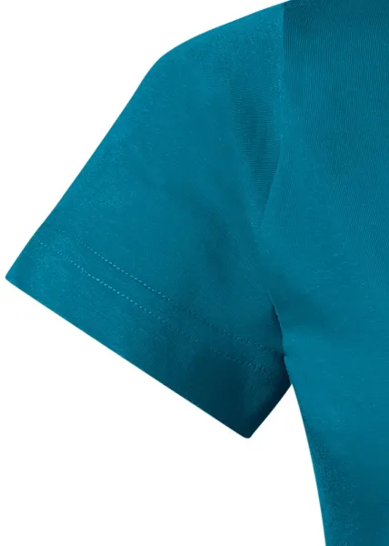 Damen einfaches T-Shirt - Klassische kurze Ärmel