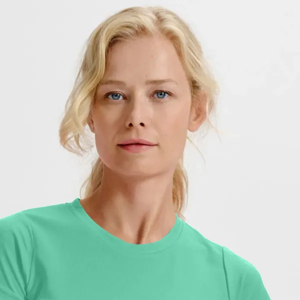 Damen Sport T-Shirt - Klassischer Rundhalsausschnitt