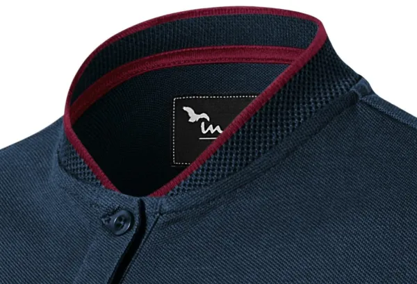 Damen-Poloshirt mit Bomberkragen - Bomberkragen