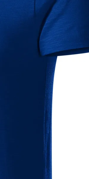 Herren-T-Shirt aus strukturierter Bio-Baumwolle - Schnitt mit Seitennähten