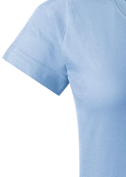 Damen einfaches T-Shirt - Klassische kurze Ärmel