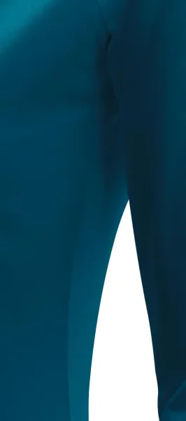 Eng anliegendes T-Shirt für Damen, V-Ausschnitt - Schnitt mit Seitennähten