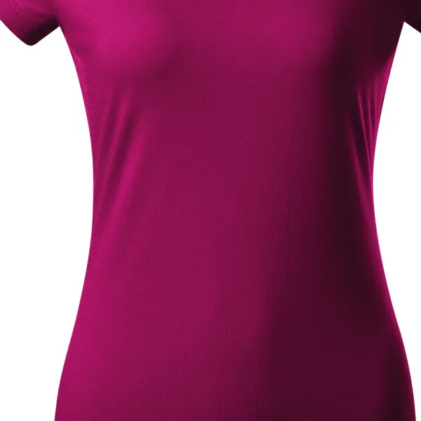 Slim Fit Damen T-Shirt mit V-Ausschnitt - Sanft taillierter Schnitt