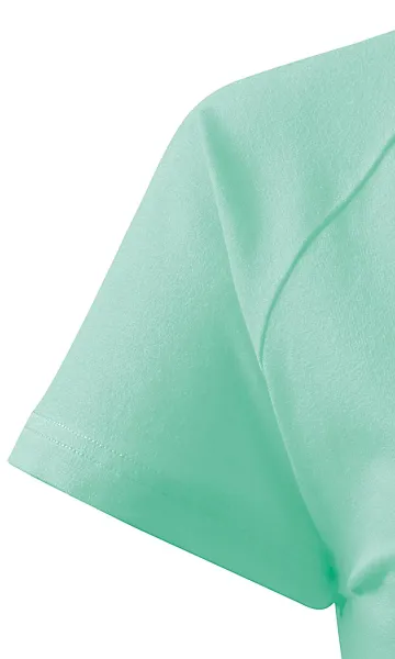 Damen T-Shirt mit Raglanärmel - Kurze Raglan-Ärmel