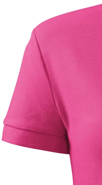 Damen einfaches Poloshirt - Klassische Kurzarm