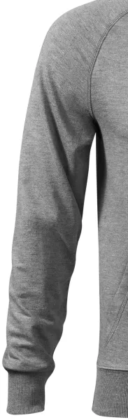 Kontrastiertes Herren-Sweatshirt mit Kapuze - Klassische lange Ärmel